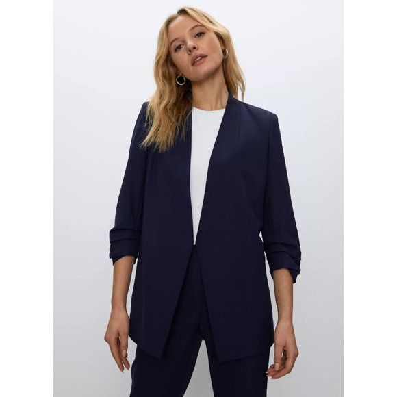 Aritzia Black Plaid Blazer - Picture 13 of 16